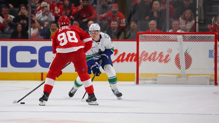 Un autre groupe de joueurs vétérans de plus de 35 ans a quitté les Red Wings de Détroit